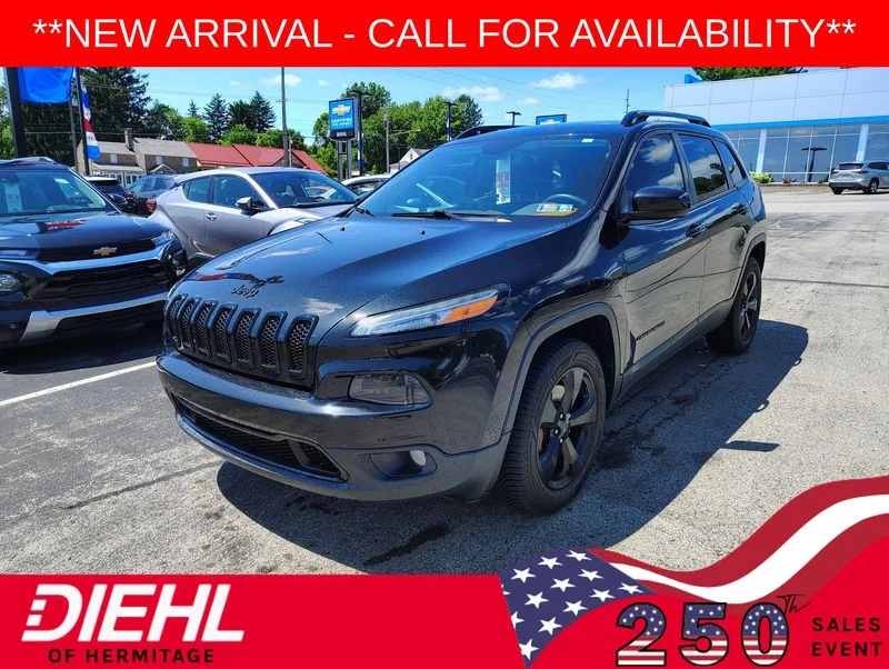 Used 2016 Black Jeep Latitude image 1
