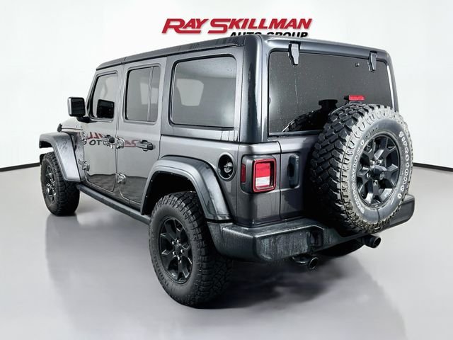 Used 2022 Gray Jeep Unlimited Willys image 5