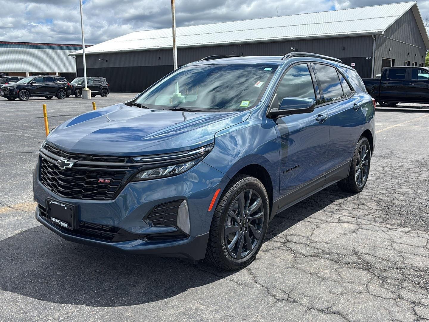 Used 2024 Lakeshore Blue Metallic Chevrolet RS image 3