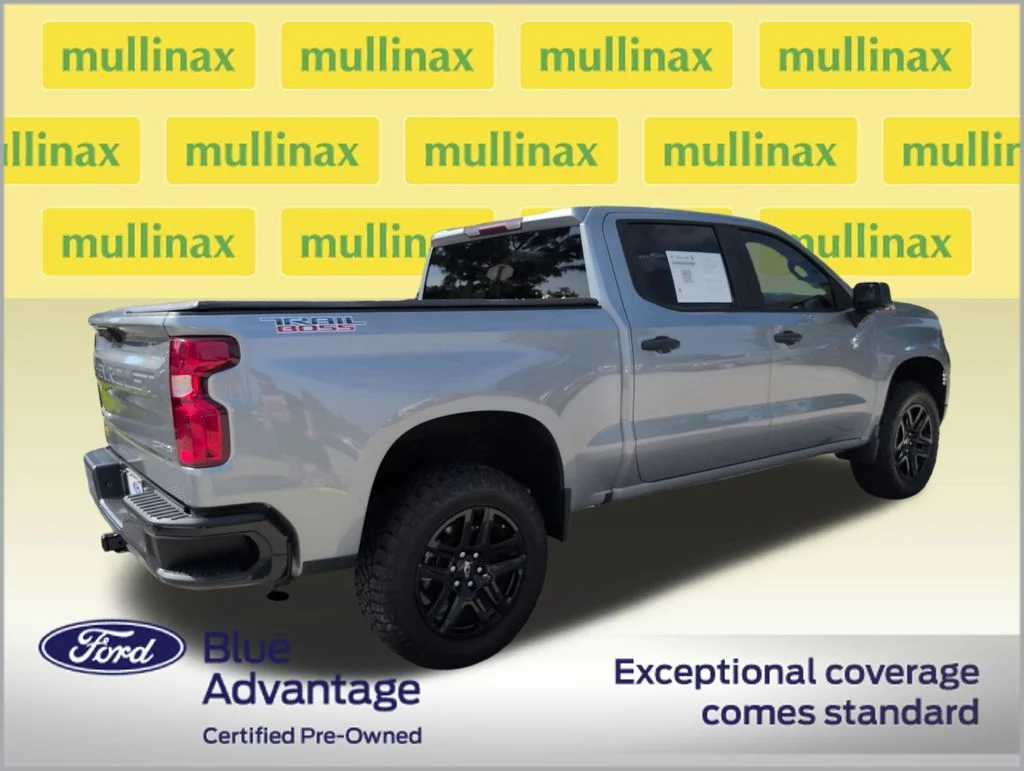 Certified Used 2025 Gray Chevrolet Custom Trail Boss image 3