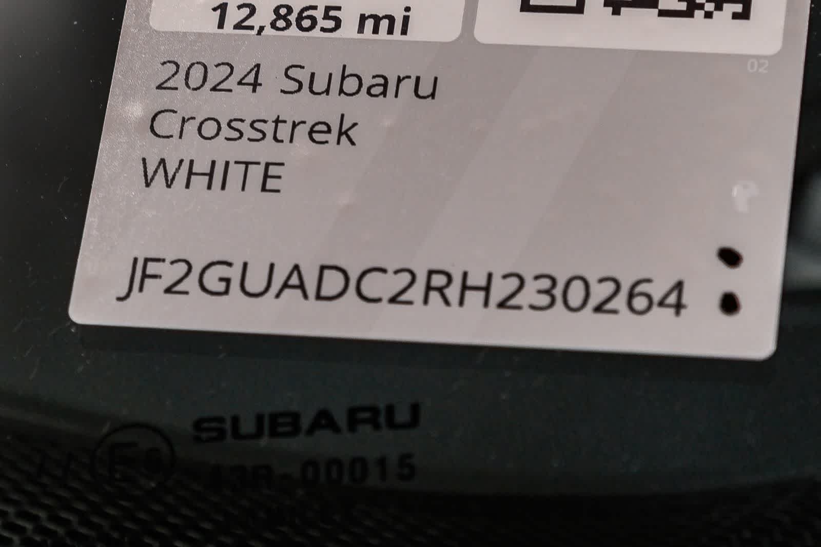 Used 2024 Crystal White Pearl Subaru Premium image 33