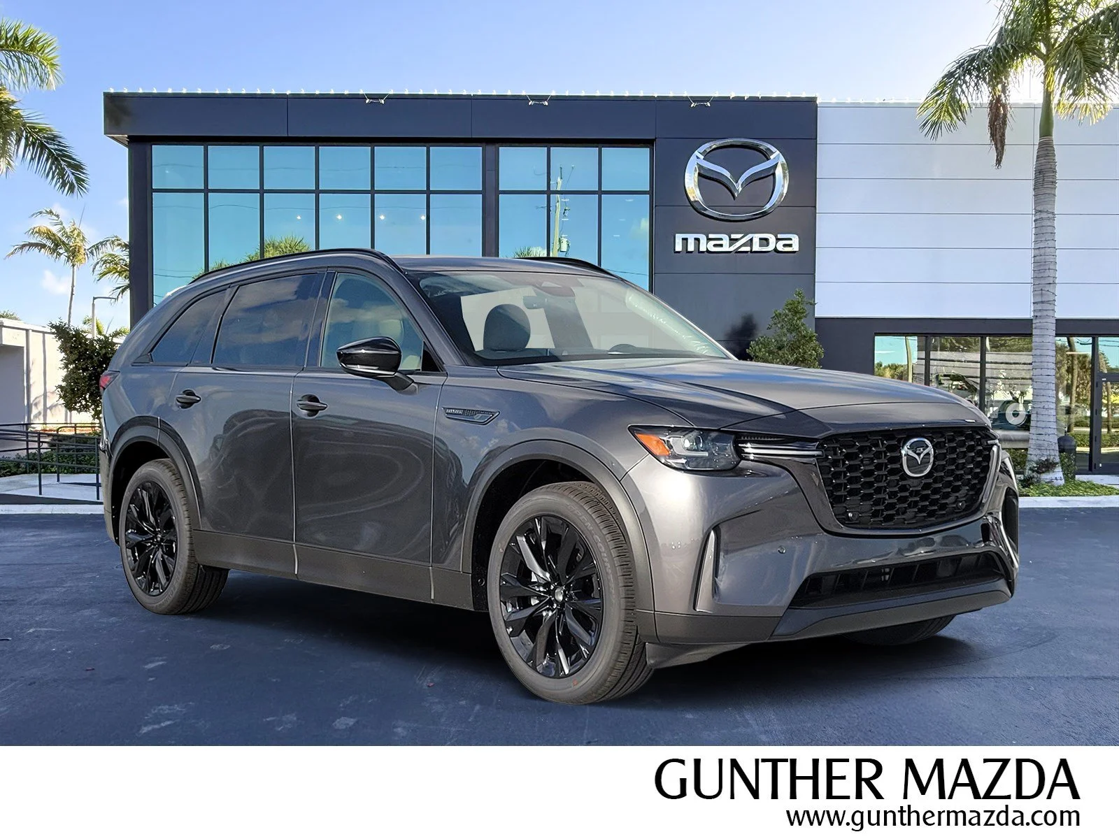 New 2026 Machine Gray Metallic Mazda 3.3 Turbo S Premium Sport AWD image 1
