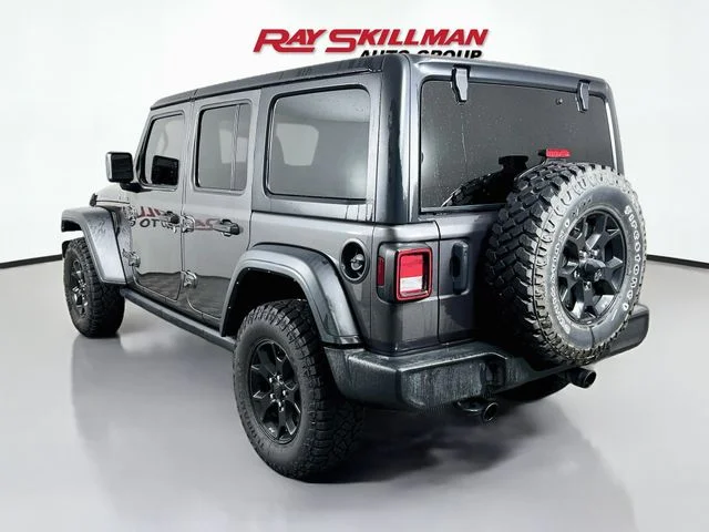 Used 2022 Gray Jeep Unlimited Willys image 5
