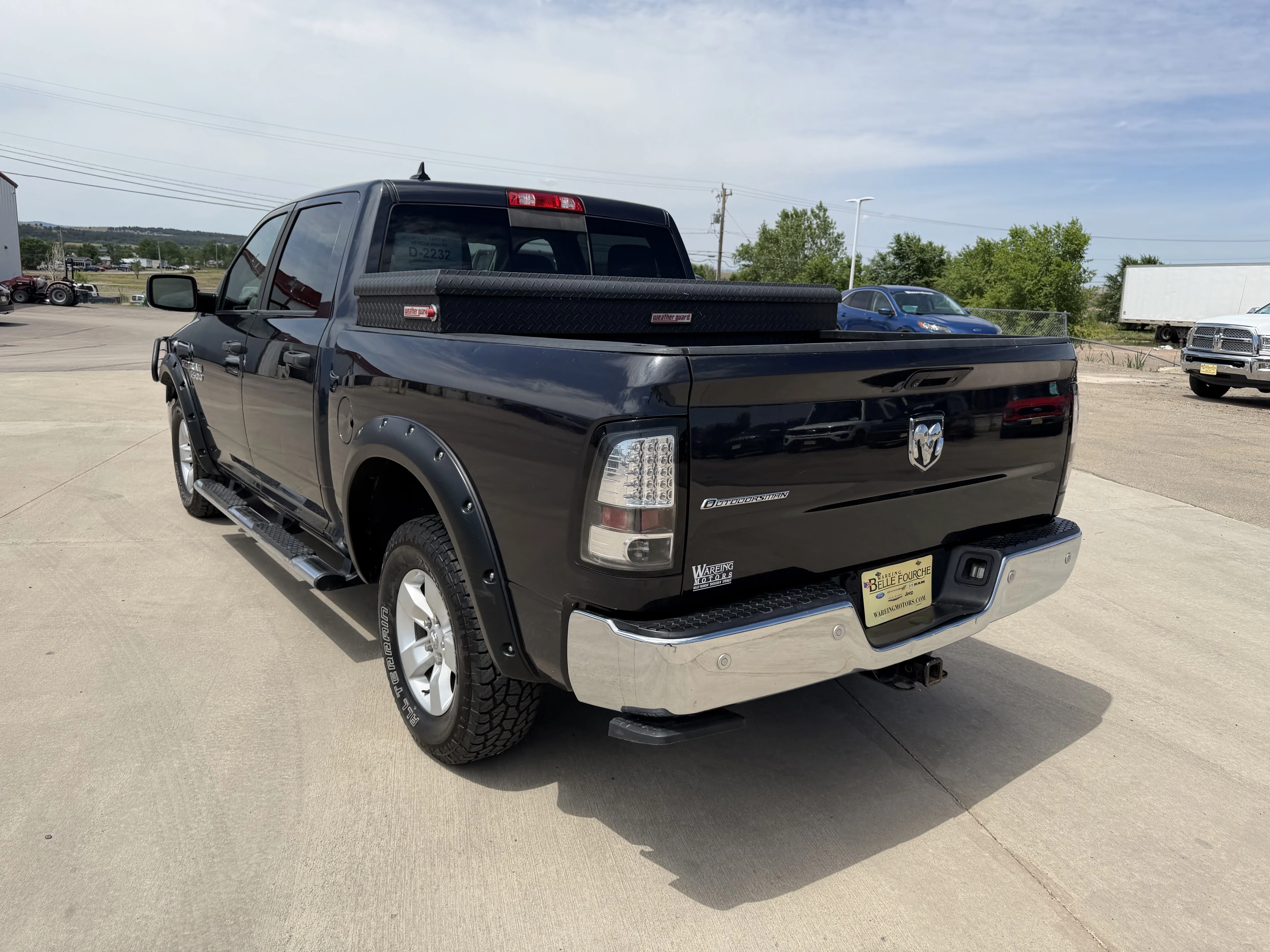 Used 2015 Maximum Steel Metallic Clearcoat Ram Outdoorsman image 7