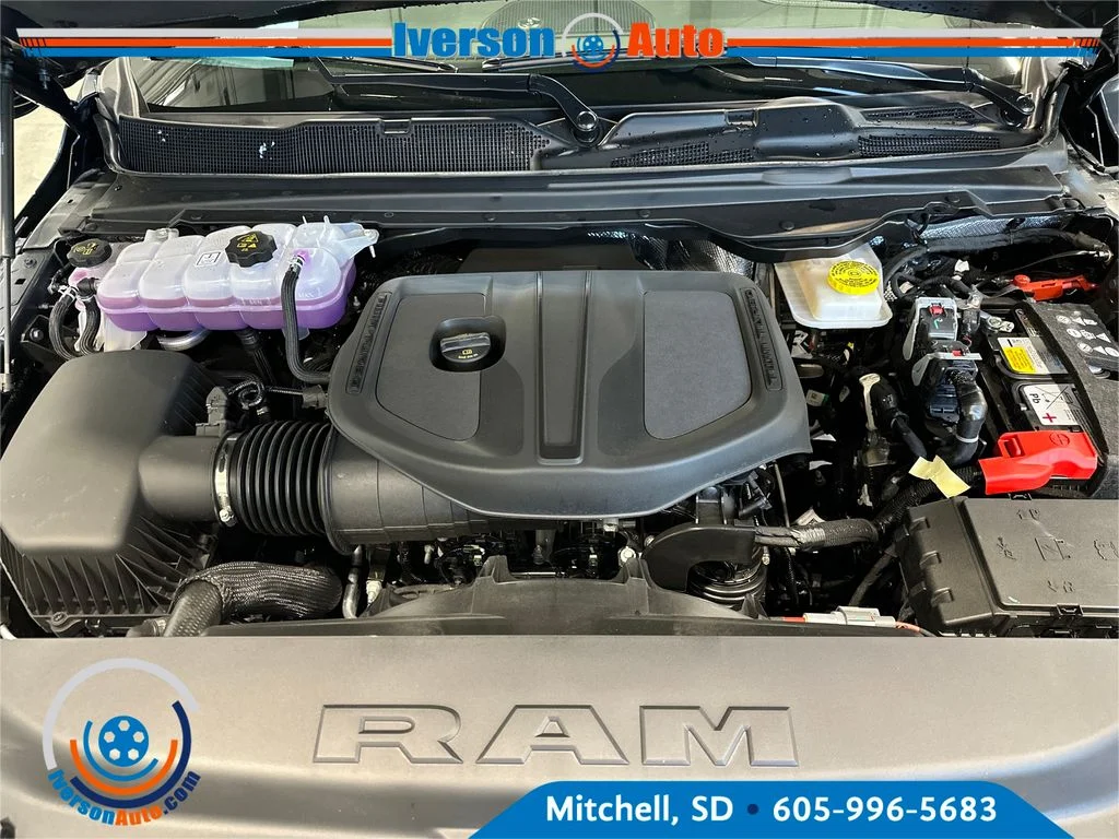 New 2026 Forged Blue Metallic Exterior Paint RAM Laramie image 10