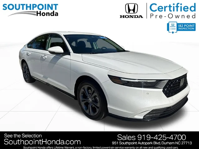 2026 Honda Accord Sedan EX-L Hybrid
