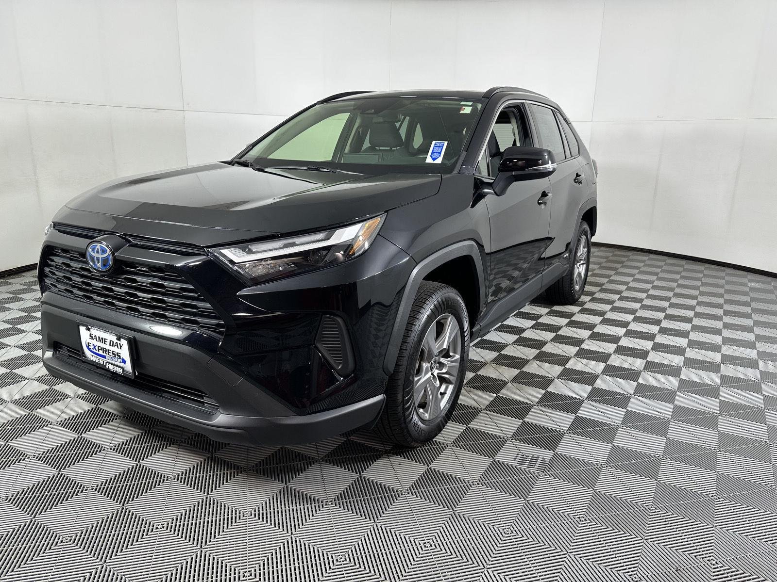 Certified Used 2022 Midnight Black Metallic Toyota XLE image 13