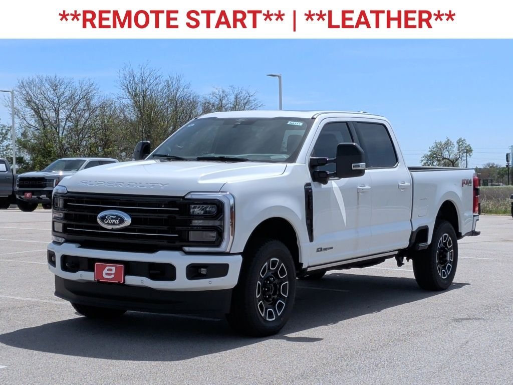 New 2026 Star White Metallic Tri-Coat Ford F-250® Platinum® image 3