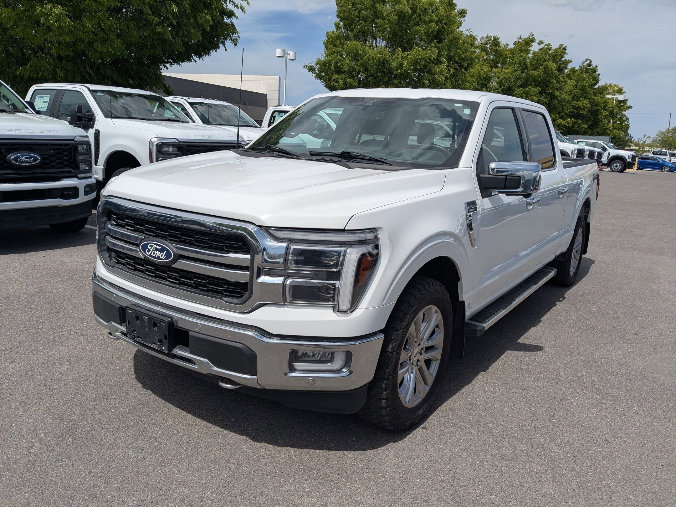 Certified Used 2024 Blue Ford LARIAT image 8