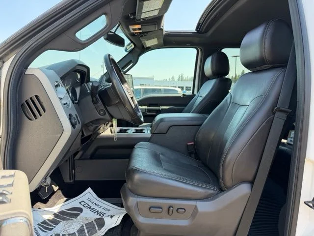 Used 2012 White Platinum Clearcoat Metallic Ford Lariat image 2