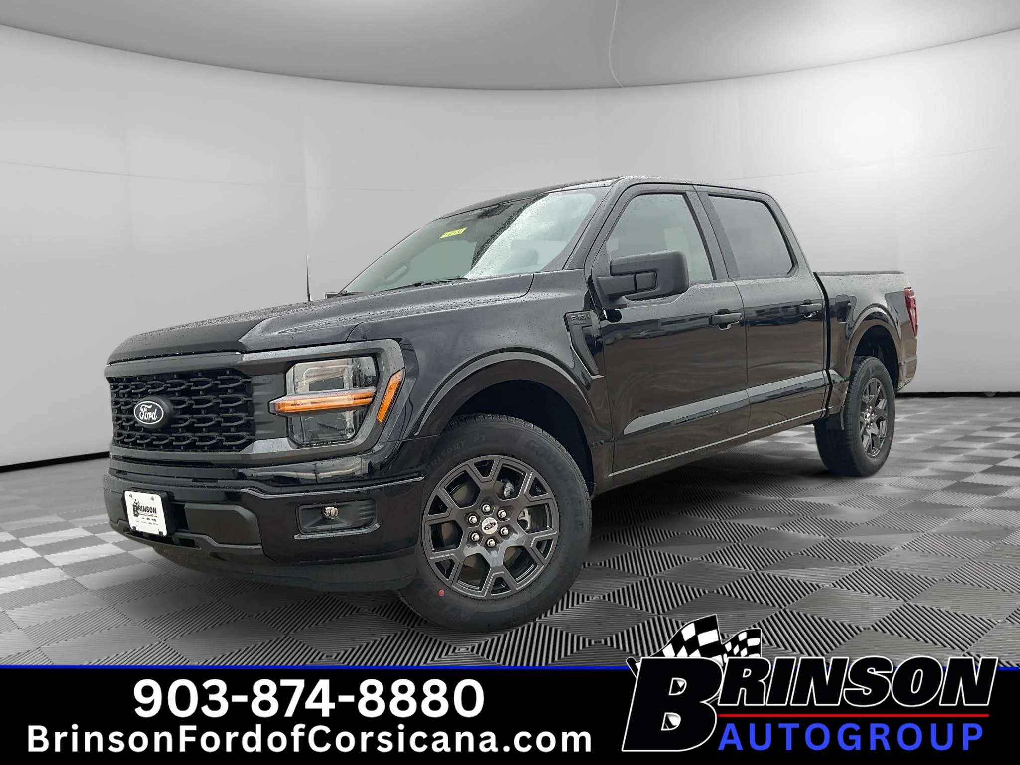 New 2026 Agate Black Metallic Ford STX® image 1