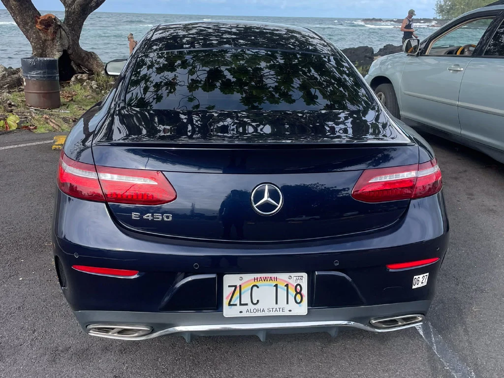 Certified Used 2020 Blue Mercedes-Benz E 450 image 5