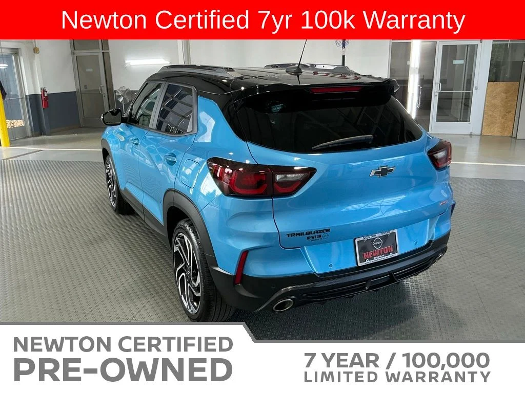 Certified Used 2025 Marina Blue Metallic Chevrolet RS image 25