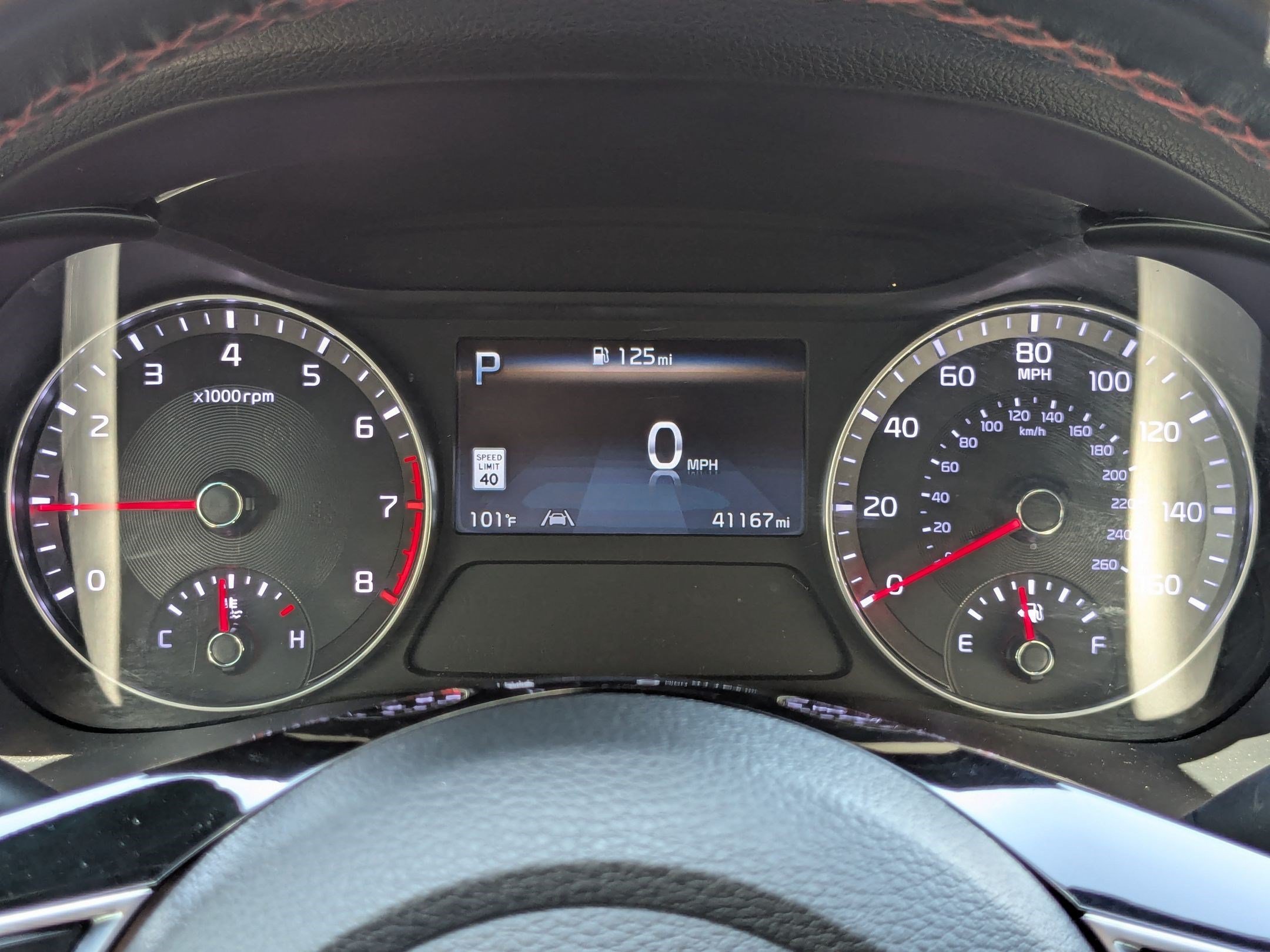 Used 2023 Currant Red Kia GT image 19