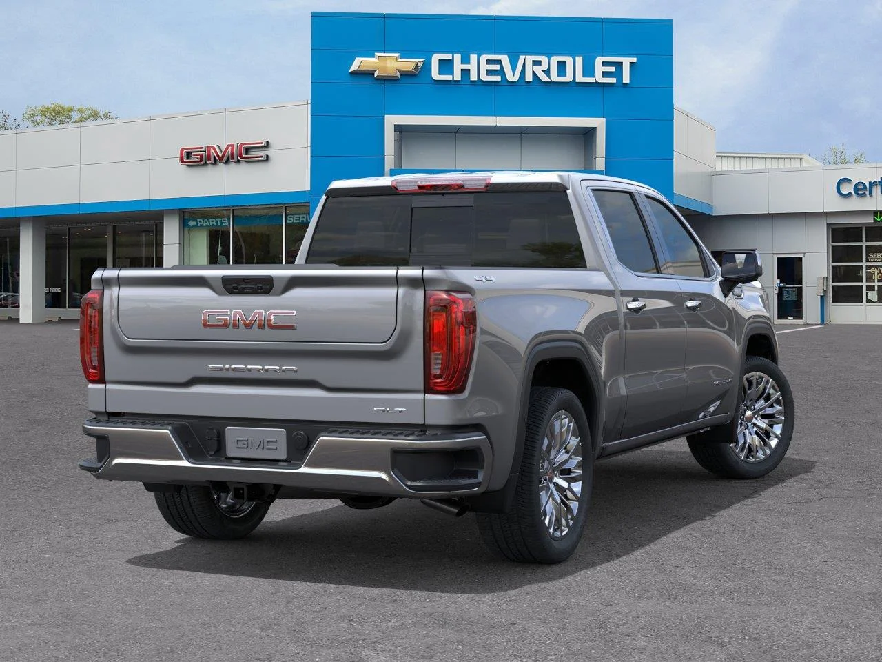 New 2026 Sterling Metallic GMC SLT image 4