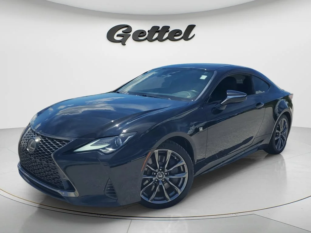 Used 2021 Black Lexus F SPORT image 1
