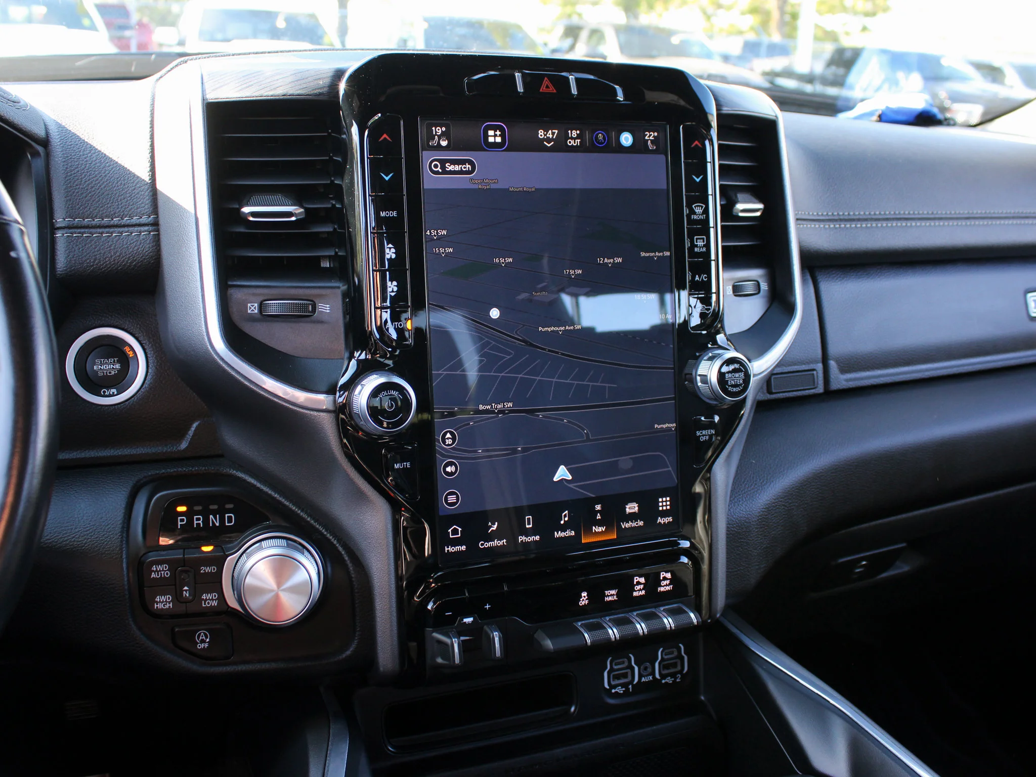 Certified Used 2023 White RAM Laramie * No Accidents | HEMI V8 | Running Boards | Apple CarPlay | Night Edition | Remote Start image 26