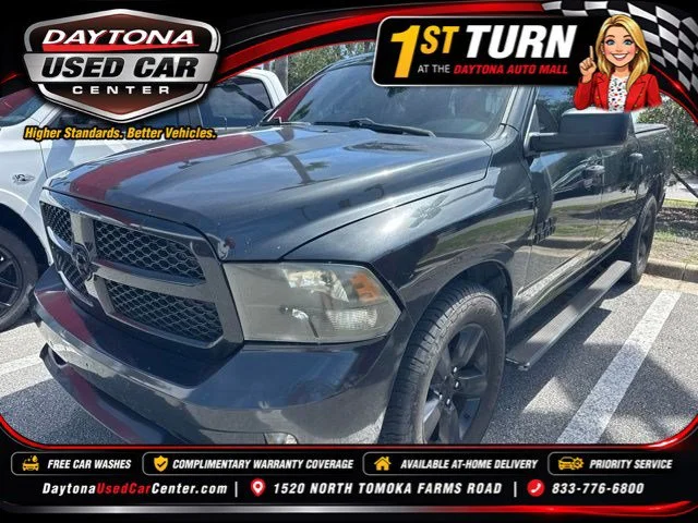 Used 2015 Brilliant Black Crystal Pearlcoat Ram Express image 1
