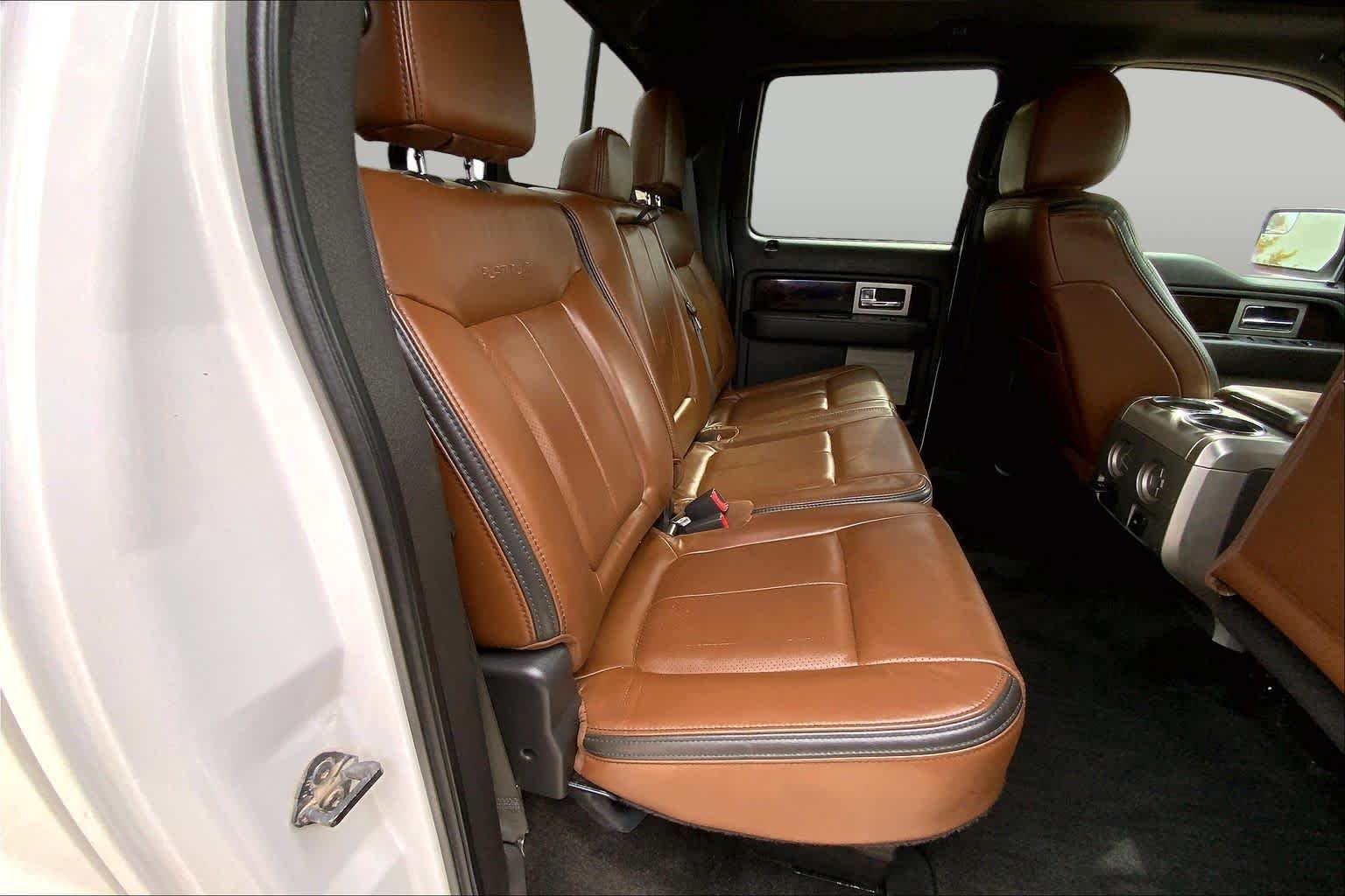 Used 2013 White Platinum Metallic Tri-Coat Ford Platinum image 19