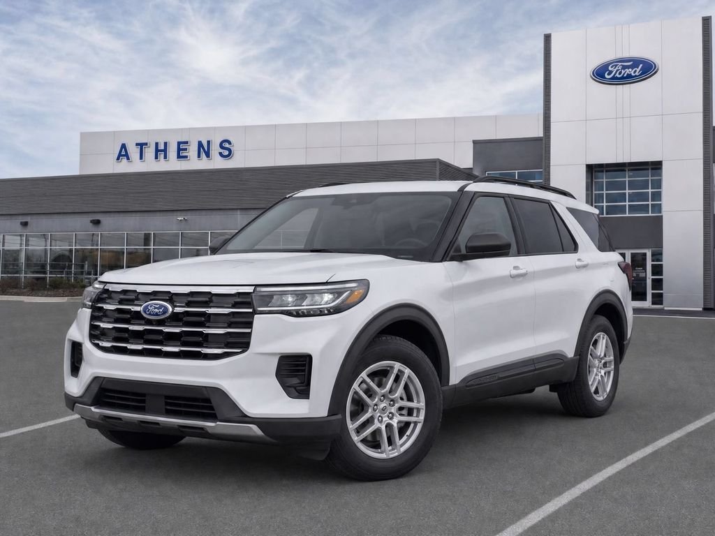 New 2026 Space White Metallic Ford Active image 2