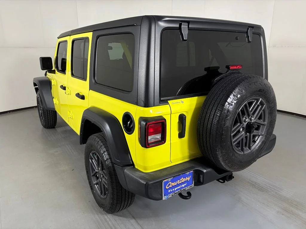 Used 2024 Yellow Jeep Sport S image 6