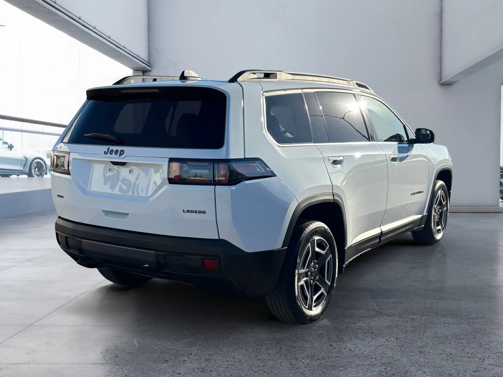 New 2026 Bright White Jeep Laredo image 5