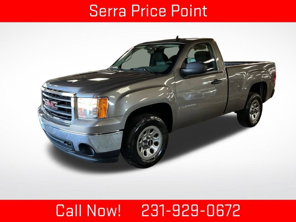 Used 2008 STEEL GRAY METALLIC GMC Work Truck image 1