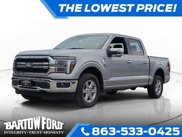New 2026 Silver Metallic Ford Lariat image 1