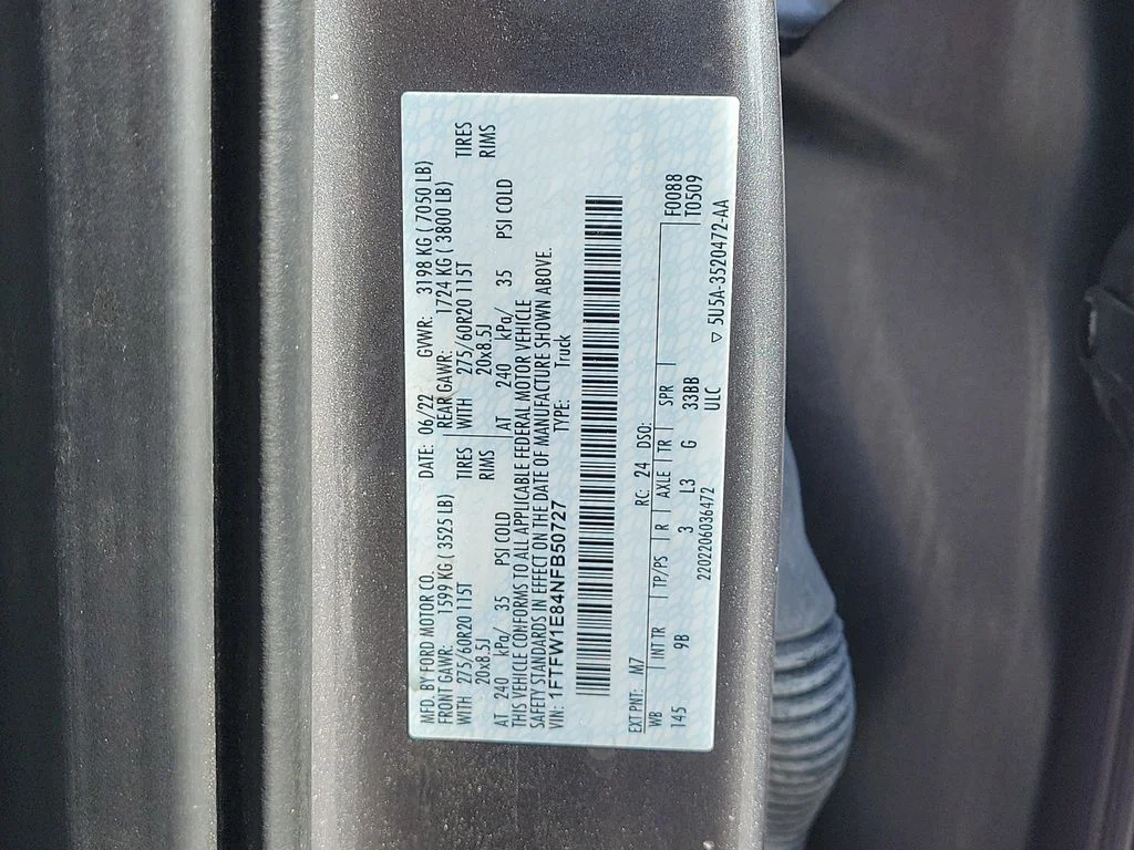 Used 2022 Carbonized Gray Metallic Ford Platinum image 28