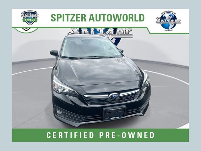Black 2023 Subaru Impreza Premium Wagon AWD Wagon All-Wheel Drive Continuously Variable Transmission