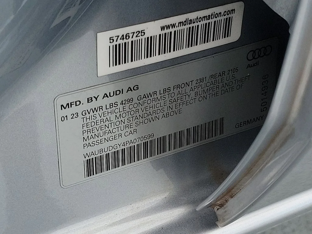 Used 2023 Silver Audi 40 Premium Plus image 34