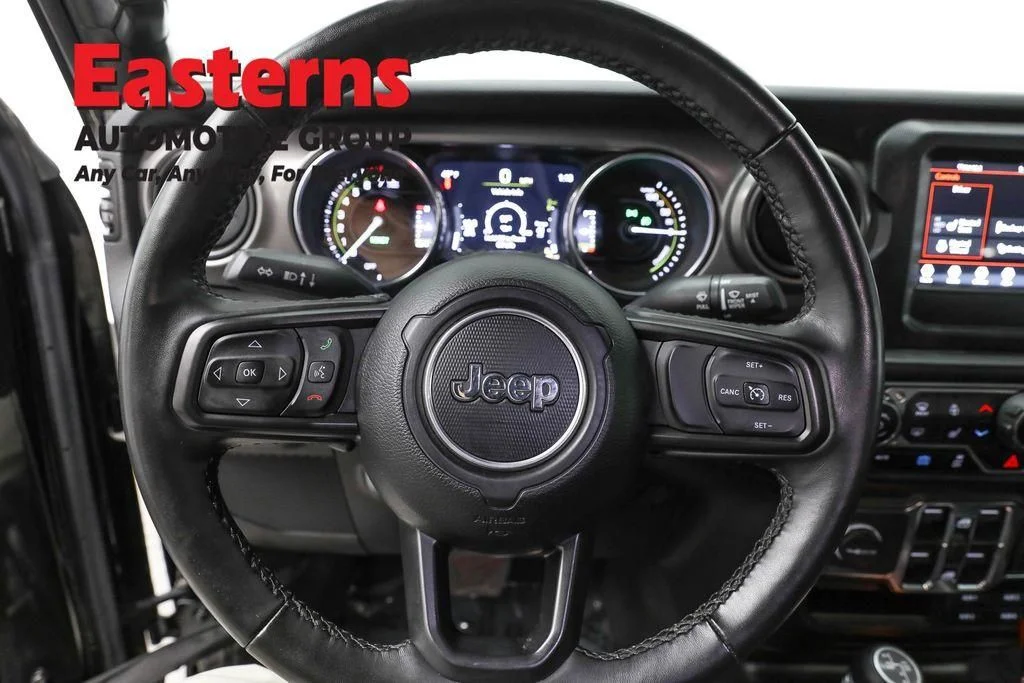 Certified Used 2023 Black Jeep Willys 4xe image 12