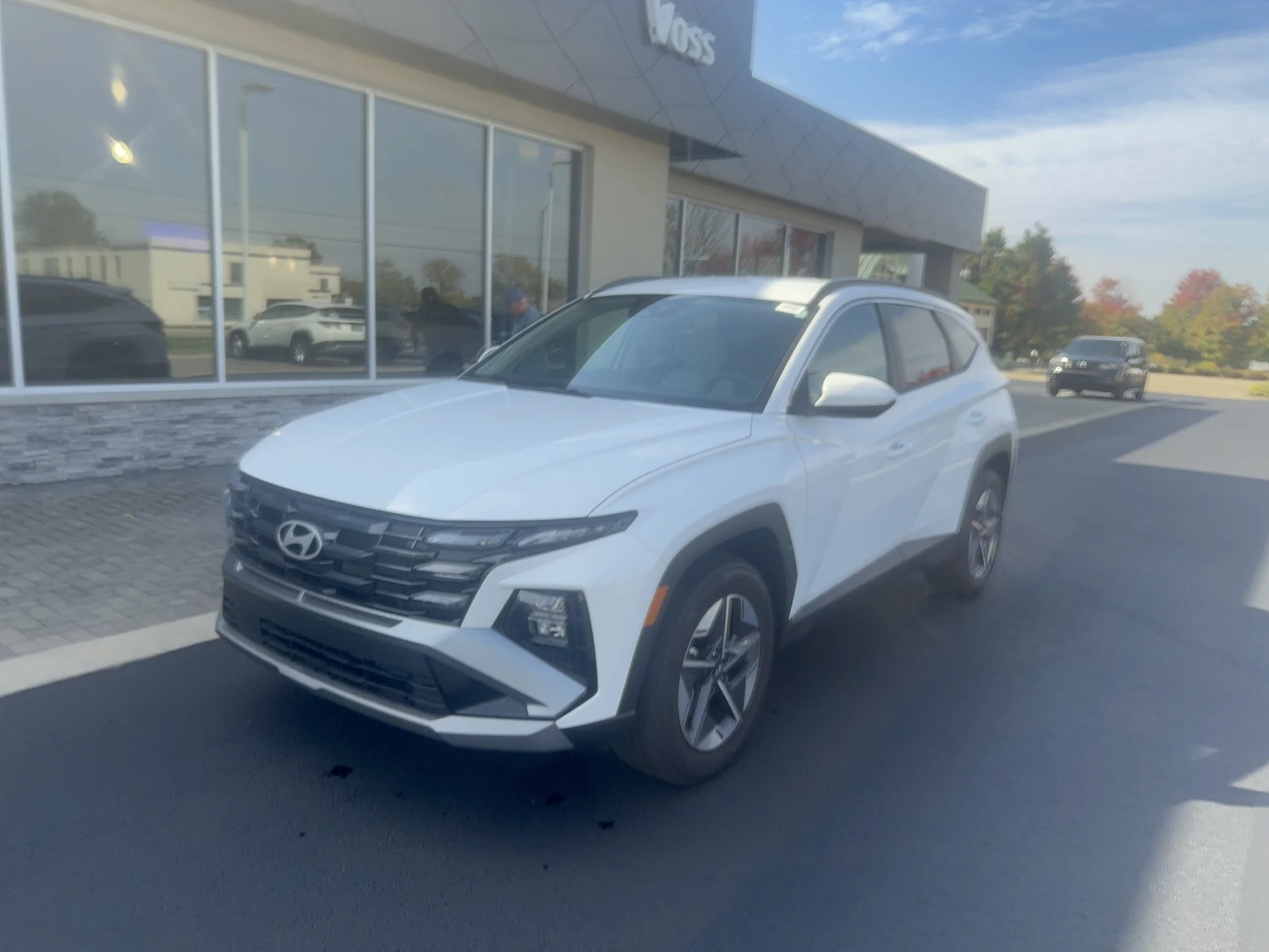 Certified Used 2025 Serenity White Pearl Hyundai SEL image 8