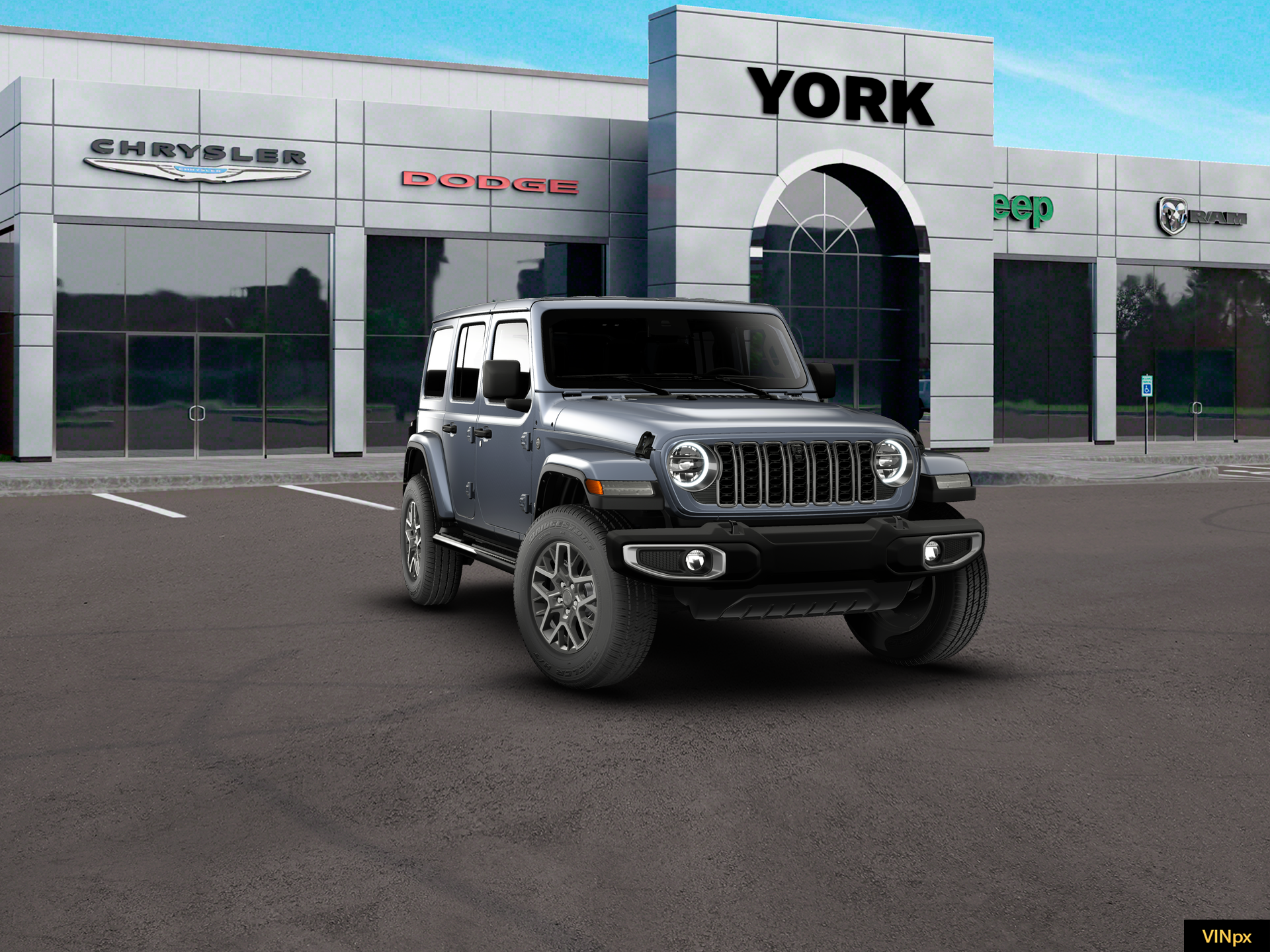 New 2026 Anvil Clear-Coat Exterior Paint Jeep Sahara image 16