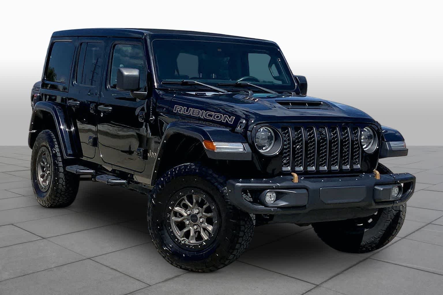 Used 2023 Black Clearcoat Jeep Rubicon 392 image 3