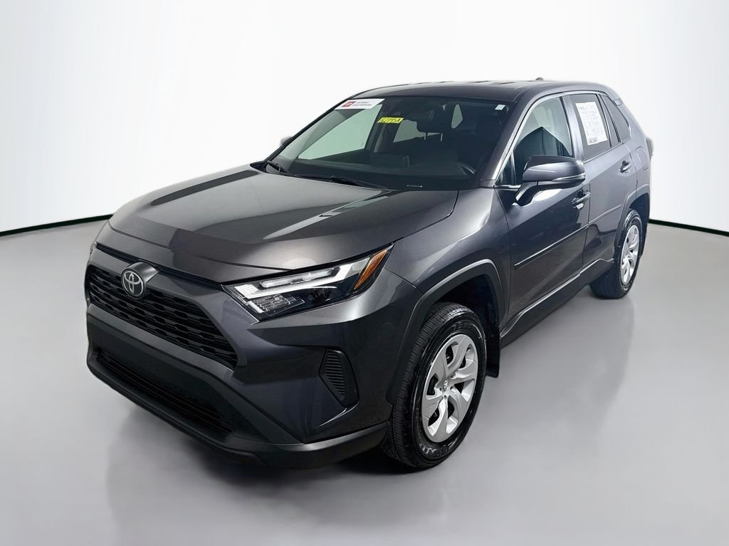 Used 2024 Magnetic Gray Metallic Toyota LE image 3