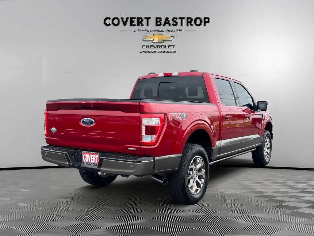Used 2021 Red Ford King Ranch image 6