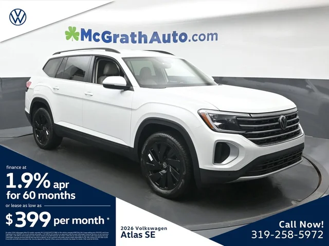 2026 Volkswagen Atlas 2.0T SE w/Technology