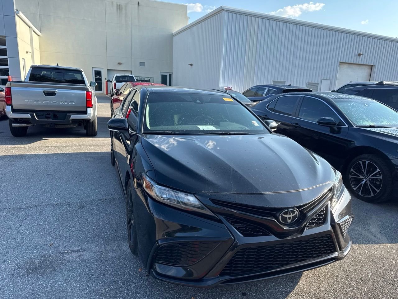 Used 2024 Black Toyota SE image 3