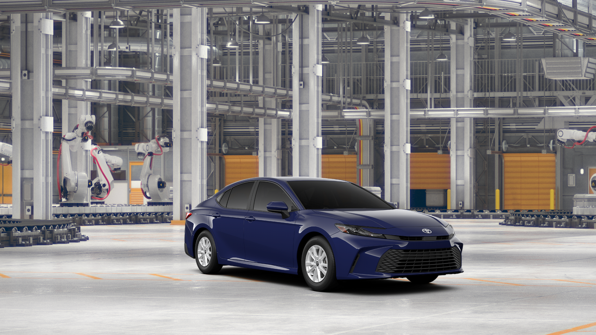 New 2027 Reservoir Blue Toyota LE image 15