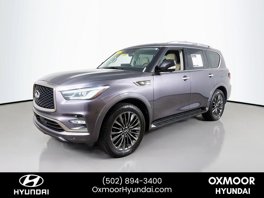 Used 2023 Anthracite Gray INFINITI PREMIUM SELECT image 3