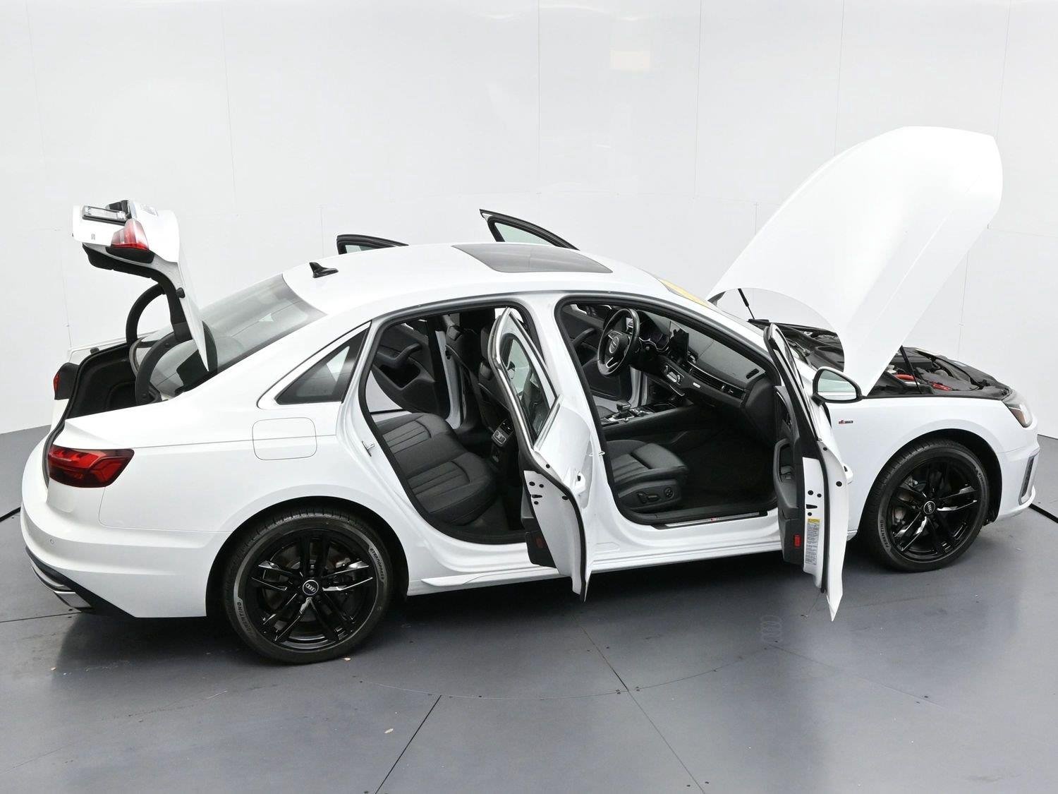 Used 2021 Glacier White Metallic Audi S line Premium image 34
