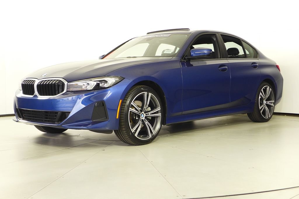 Certified Used 2023 Blue Metallic BMW 330i xDrive image 2