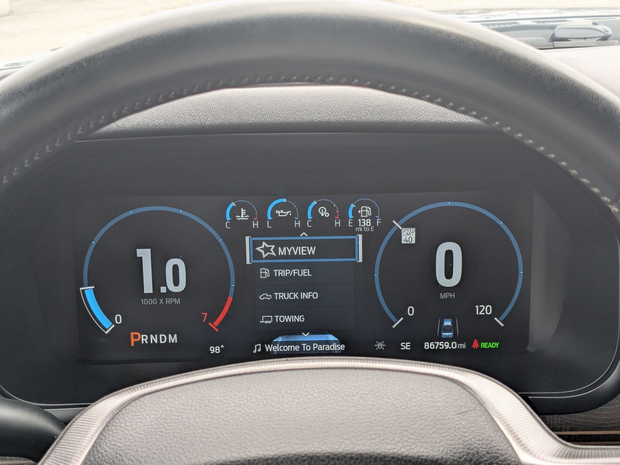Used 2023 Blue Ford Platinum image 19