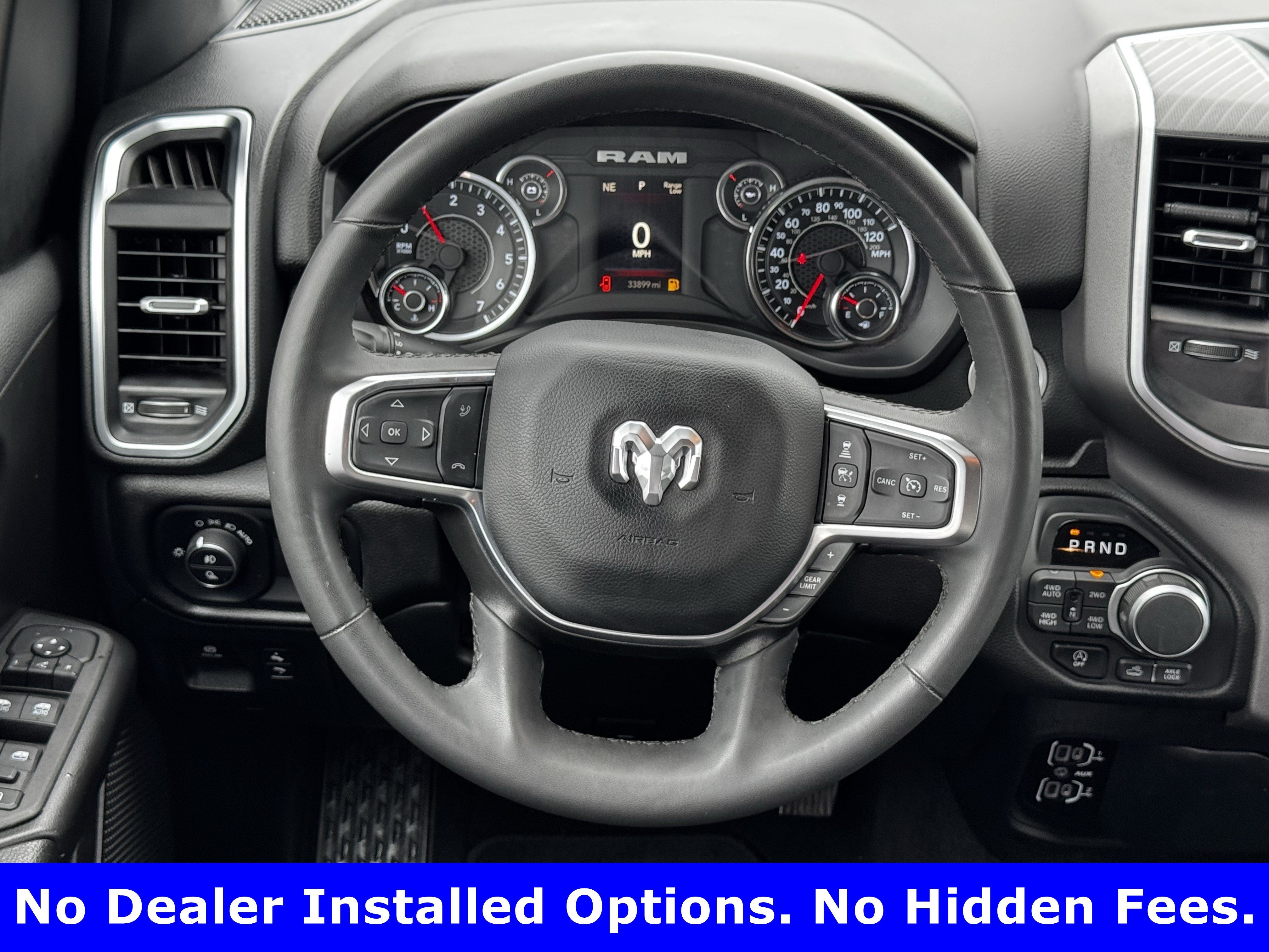Used 2025 Bright White Clearcoat Ram Lone Star image 14