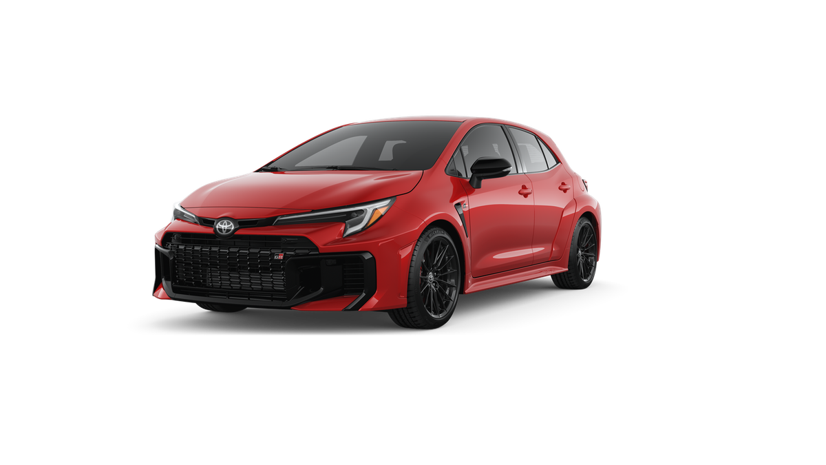 Supersonic Red 2026 Toyota GR Corolla AWD Hatchback All-Wheel Drive