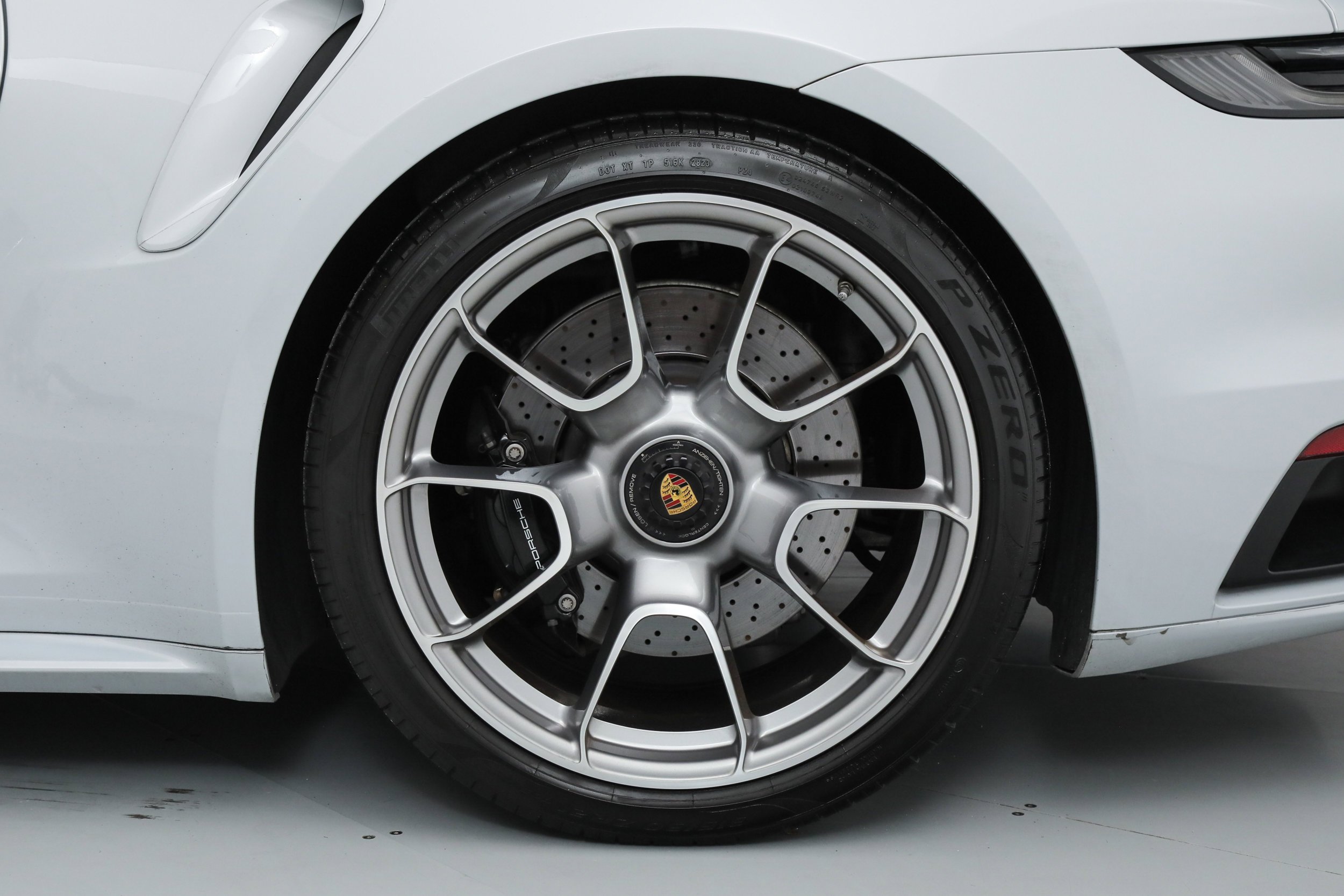 Used 2024 Silver Porsche Turbo Coupe image 38