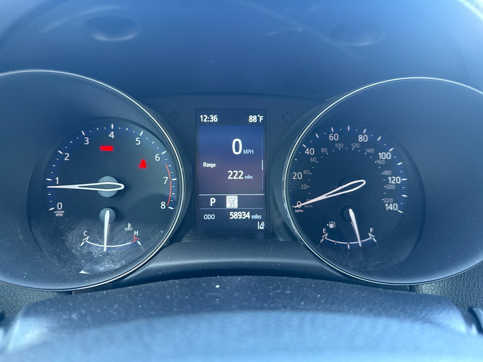 Used 2021 Blue Toyota XLE image 14