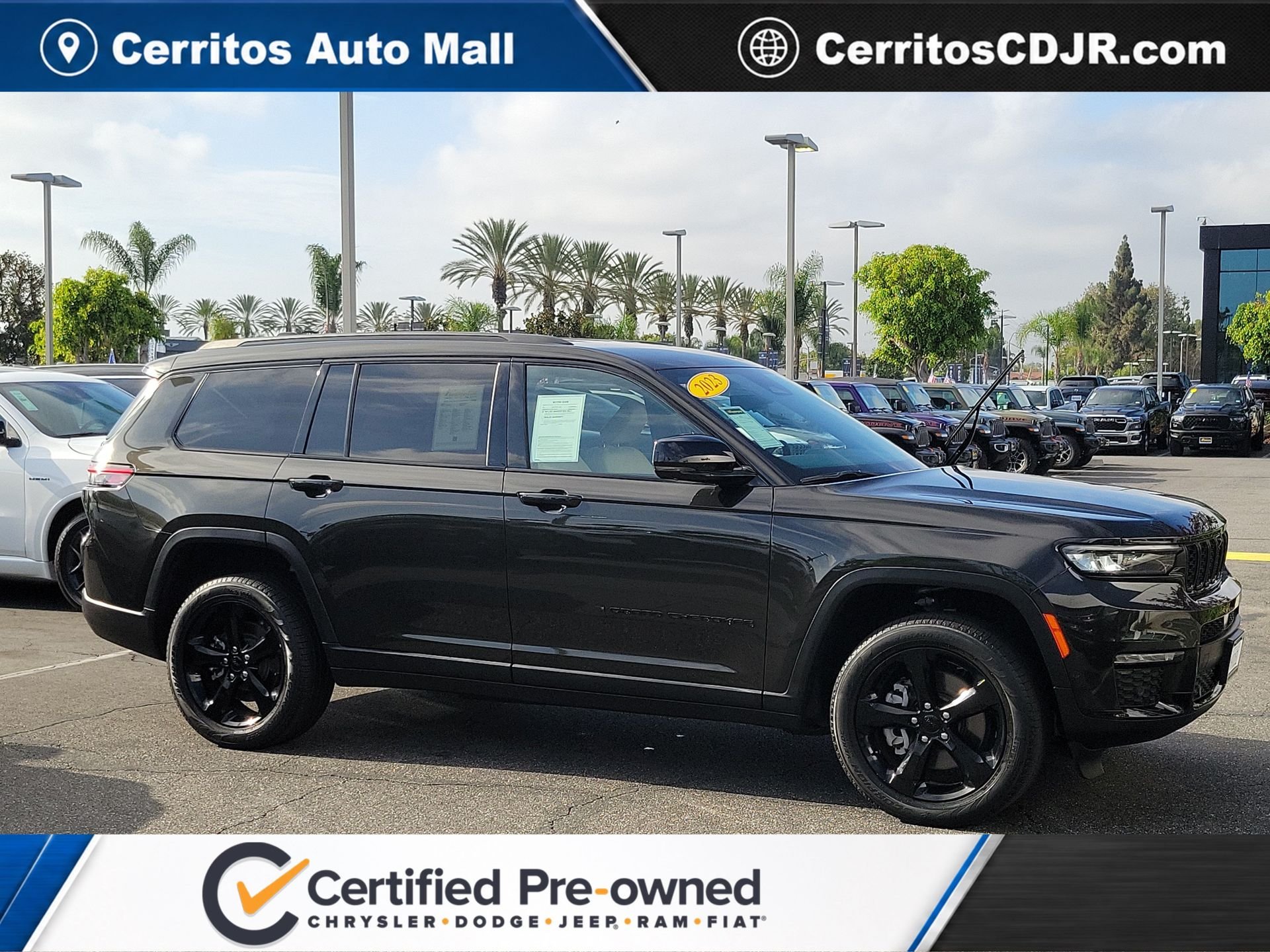 Certified Used 2023 Gray Jeep Limited image 1