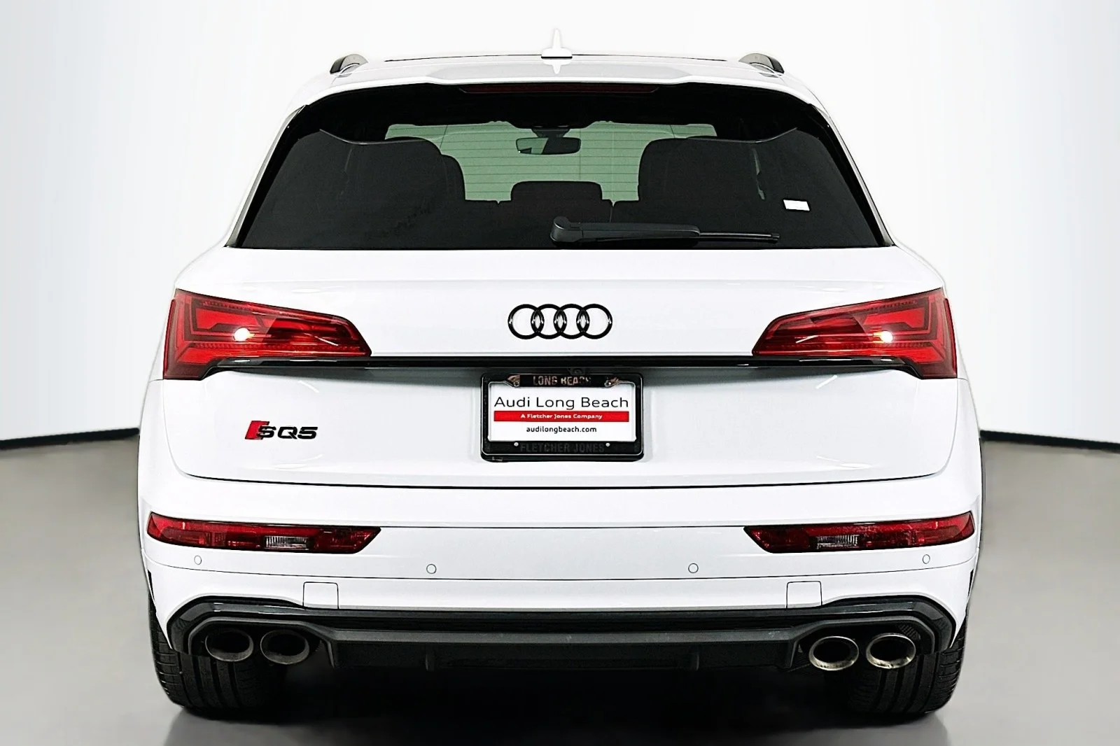 Used 2024 Glacier White Metallic Audi Premium Plus image 3